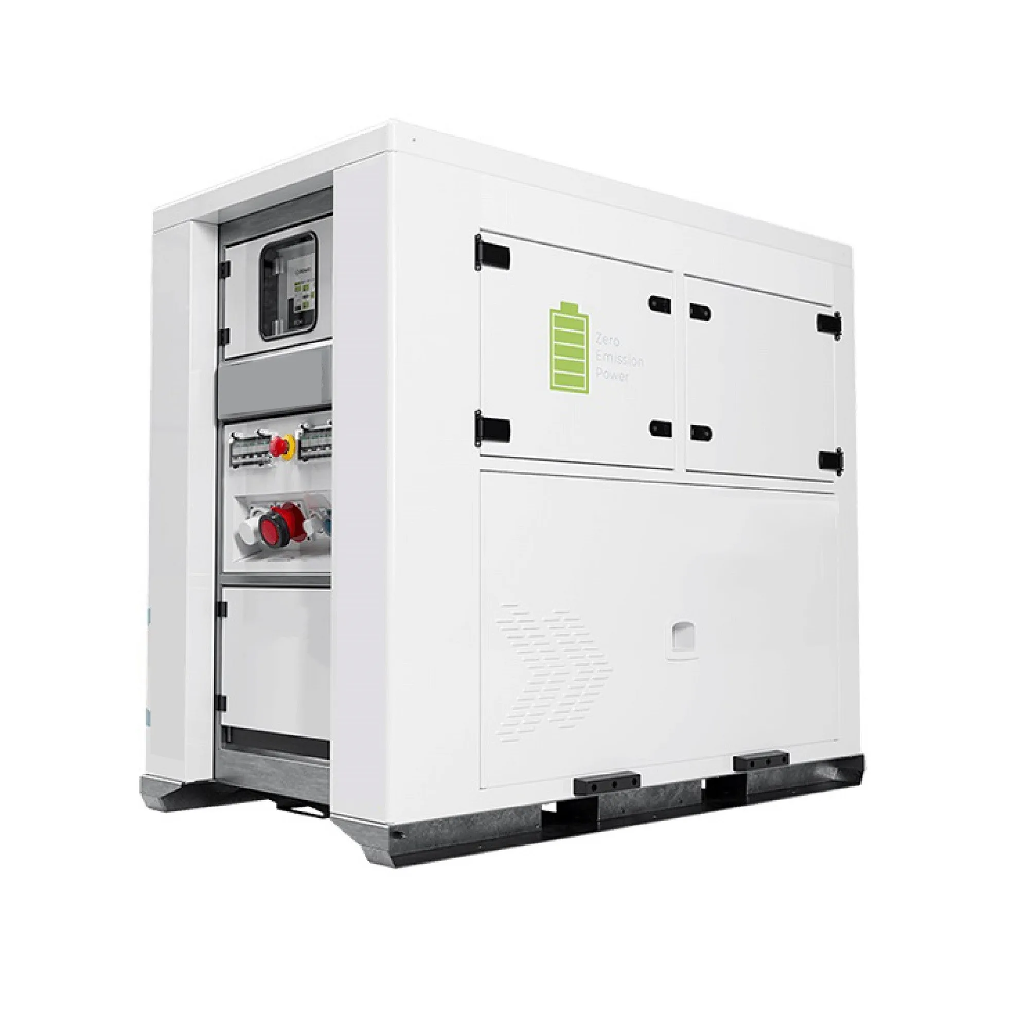 All in One Industrial Portable Battery Power Generator Mobile Energy Storage System with Solar Input