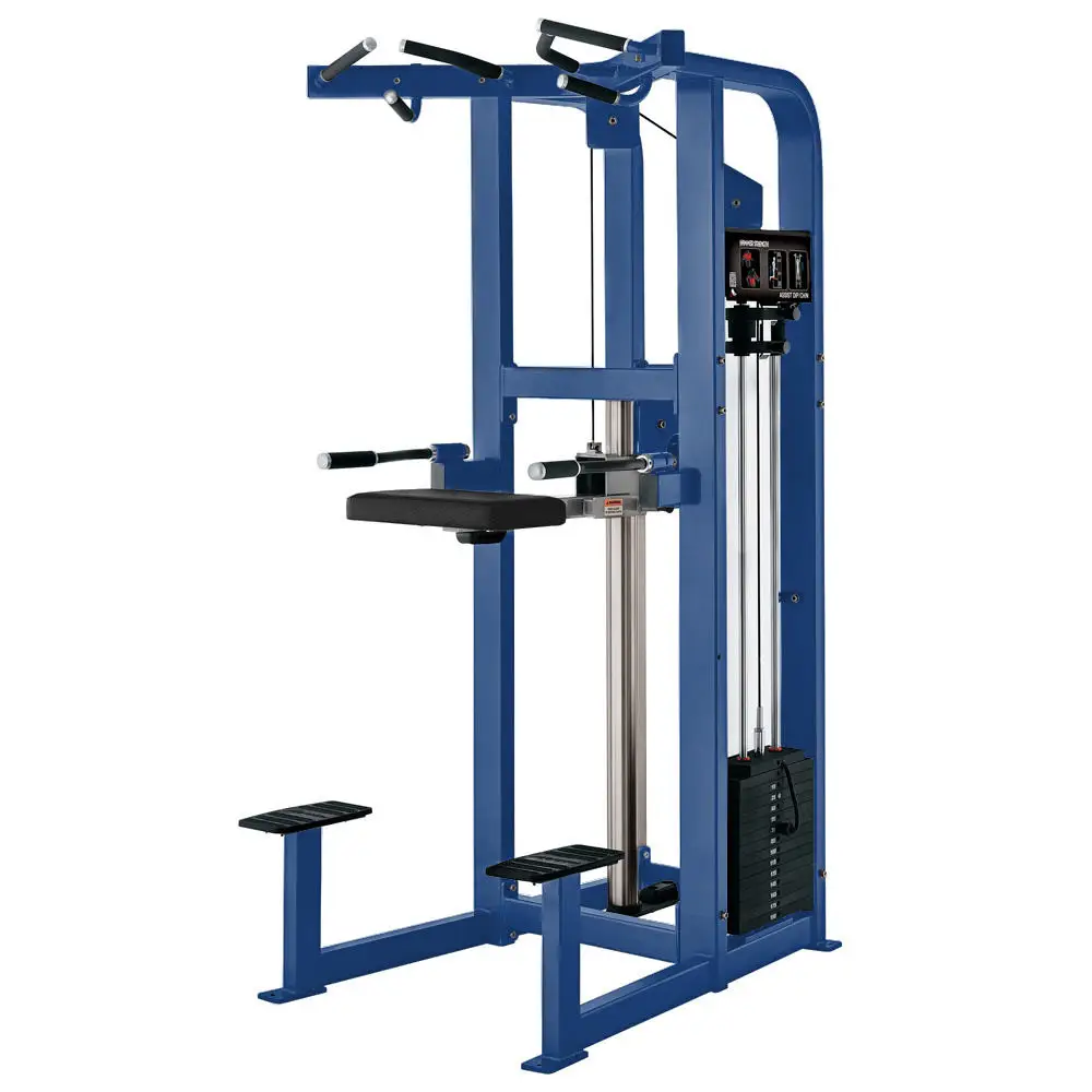 Commercial Pin Loaded Selection Dip/Chin Assisted Station High Quality Chin Pull Up Machine