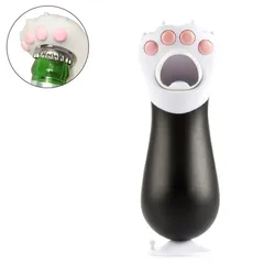 New Fashion Cartoon Cat Paw Shaped Beer Bottle Opener For  Bar Kitchen Tool