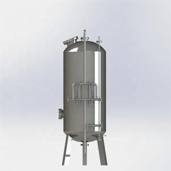 Industrial Water Purification Systems Commercial Stainless Steel Activated Carbon Water Filter