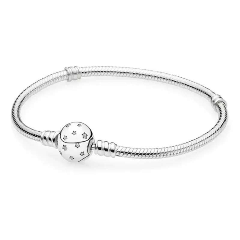 2024 new high quality S925 sterling silver bracelet fashion original brand charm bracelet jewelry