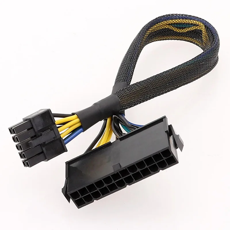 Cantell 10pin to 24pin cable ATX 24Pin female To 10Pin male Cable for Lenovo motherboard
