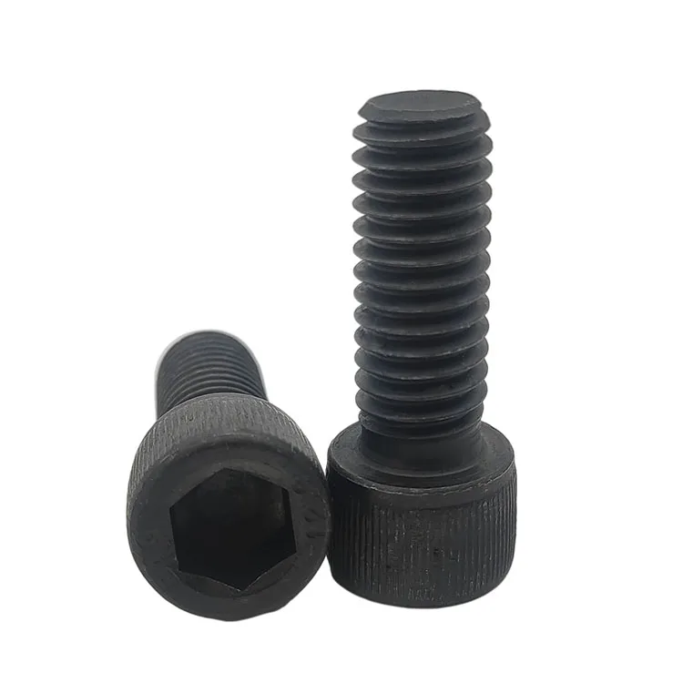High quality Carbon steel round head black oxide high strength bolts