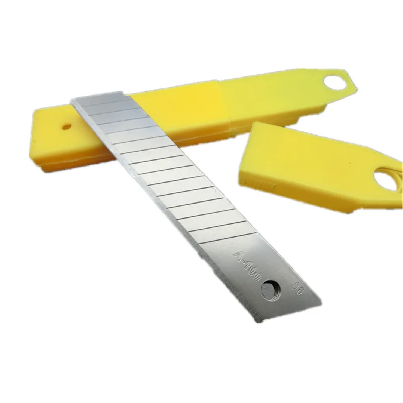 Высококачественный острый нож с лезвием 18 мм, безопасный нож с 5 лезвиями SK5, поддержка OEM