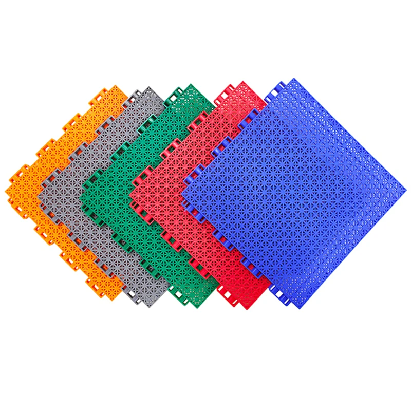 Outdoor Synthetic Roller Skating Court Flooring Ice Rink Mobile Interlocking Tiles For Basketball Court