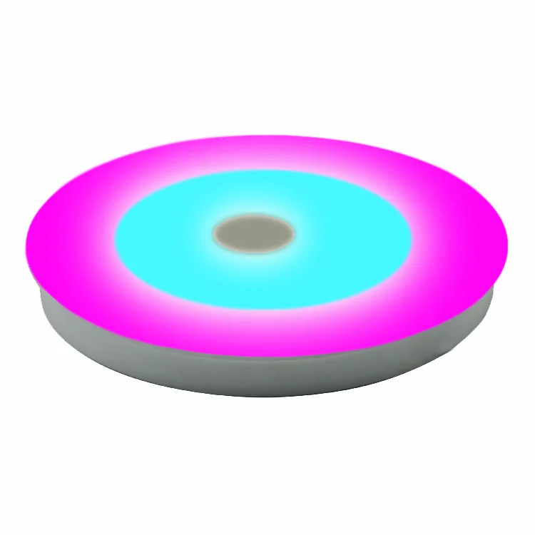 Недорогой ночной клуб dj круглый rgb портативный светодиодный интерактивный