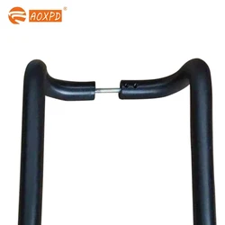 Manufacturer Hot Push Aluminum Modern Minimalist Style Office Hotel Bathroom Glass Door Handle