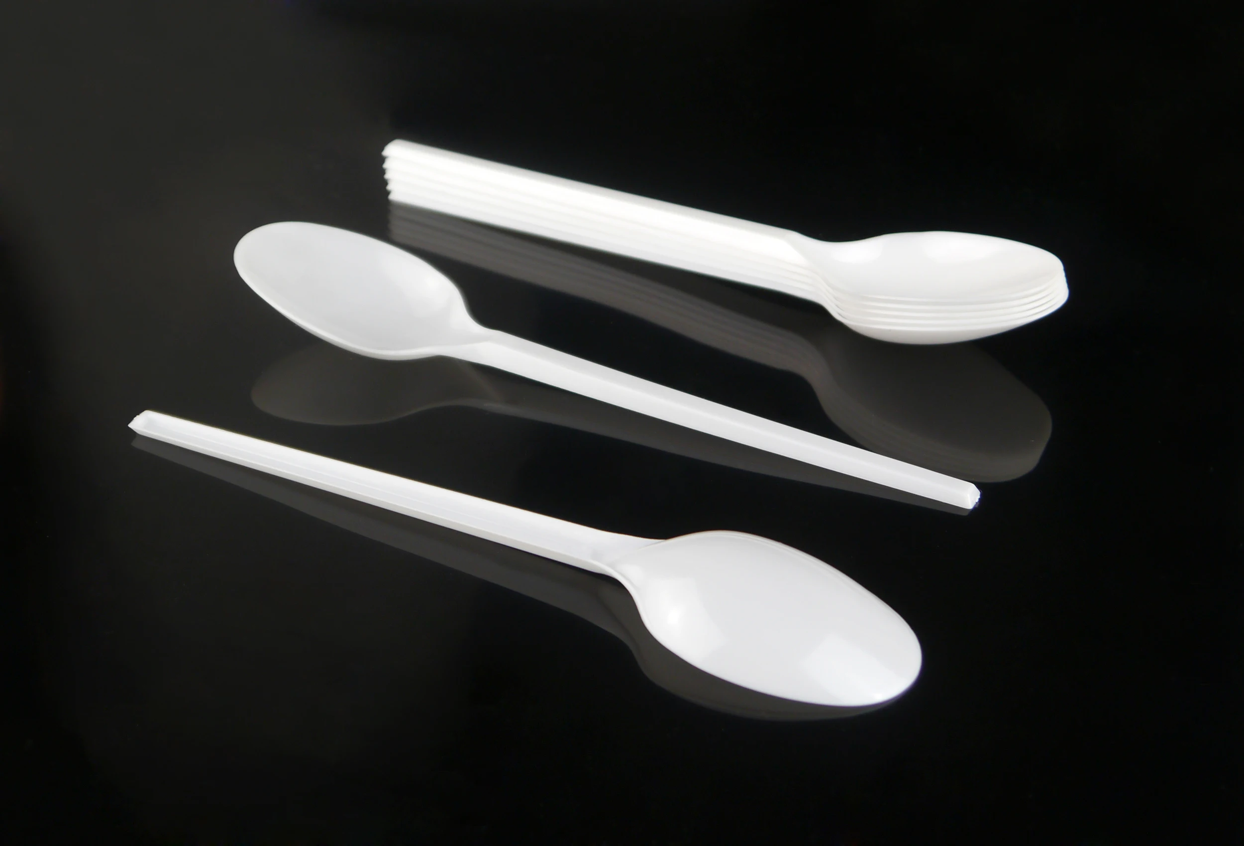 Factory direct sale 1g disposable plastic coffee mini spoon teaspoon