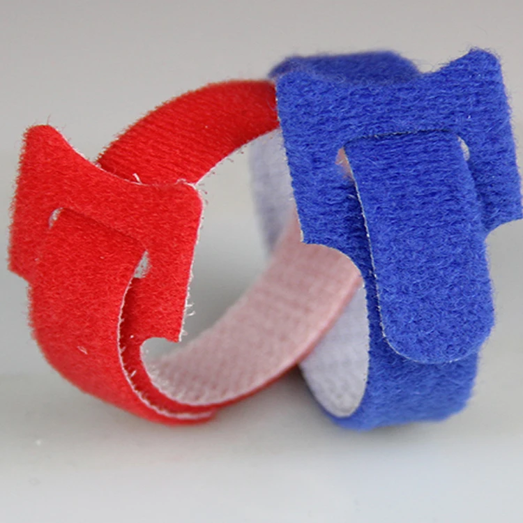 Top selling nylon or PP material hook and loop cable ties