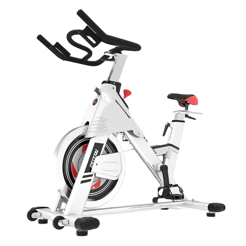 SJ-X5 Gym Equipment Fitness Cardio Training Crystal Spin Bike Magnetic Spinning Bike for Home