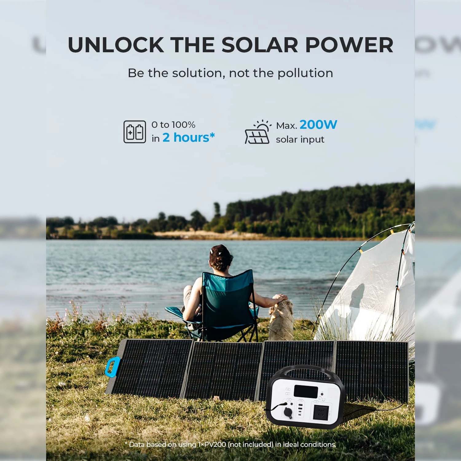 wireless phone charging Lithium battery 600W 1200W portable solar power station