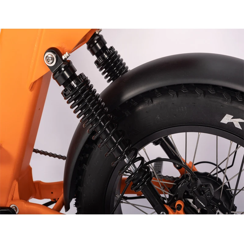 Baogl New Arrival  Lady Style 20 Inch  E Fat Bike With Strong Rear Suspension