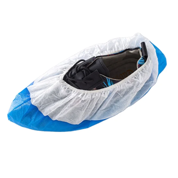 Disposable Shoe Covers Plastic Anti-Dust Overshoes Foot Covers Consumable Anti Slip Protective Shoe Covers