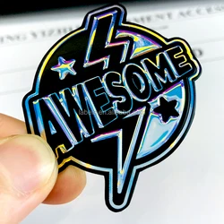 3D Awesome Hologram TPU High Frequency Label