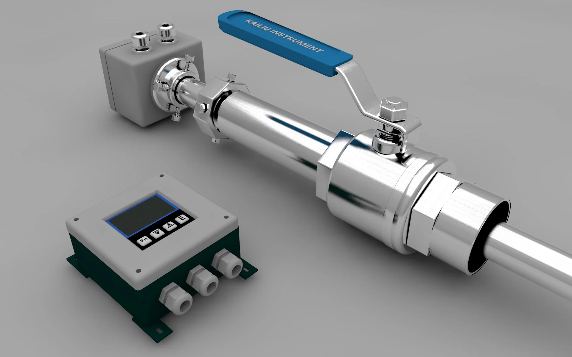 insertion type electromagnetic flow meter, plug-in electromagnetic flowmeter