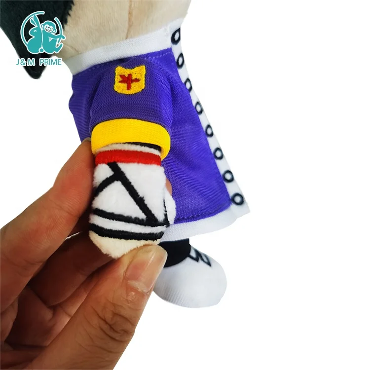 Custom Designed Soft Smile Anime Cartoon Character Toy Plush Doll - client customized designs for reference, not for sale