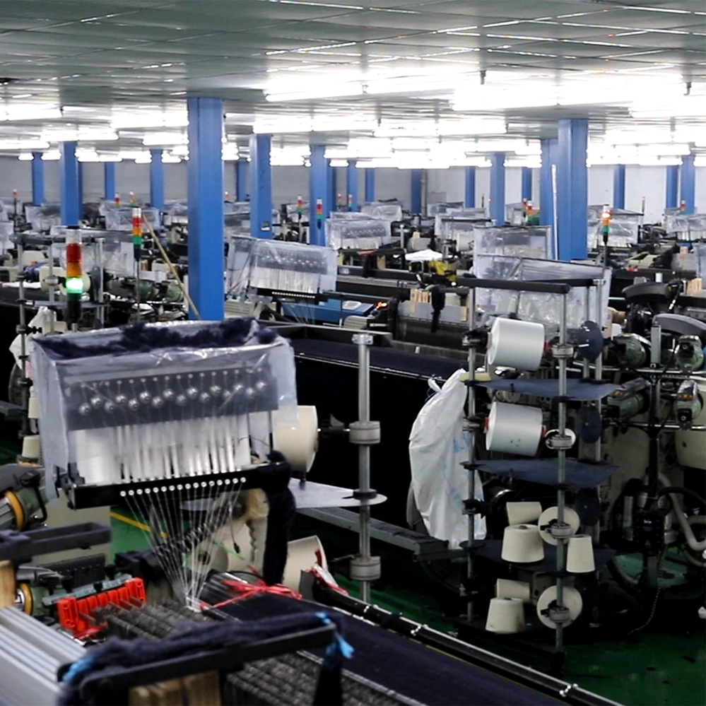 Rolls of Wholesale Denim Fabric for Clothing Supplier Denim Fabric Manufacturers in China