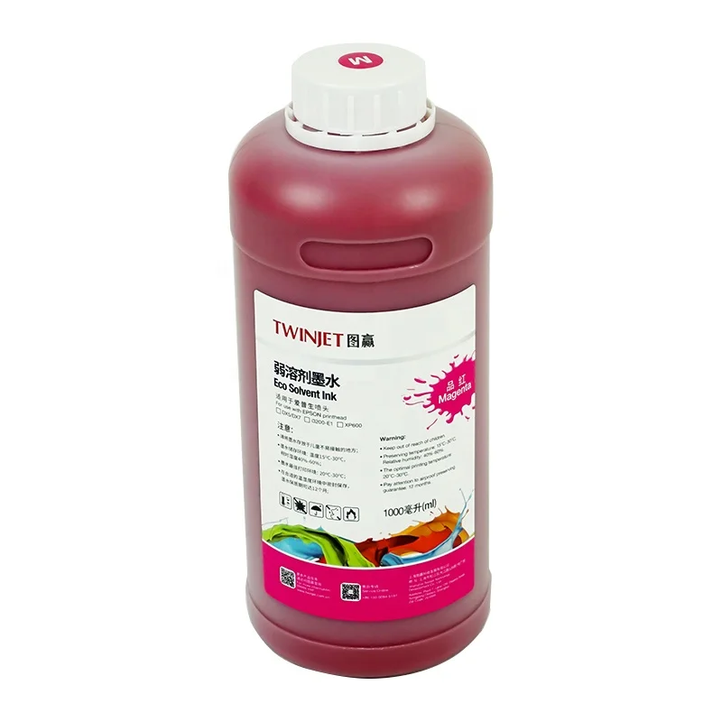 Stable quality eco solvent ink i3200 print head tinta eco solvente ecosolvent ink