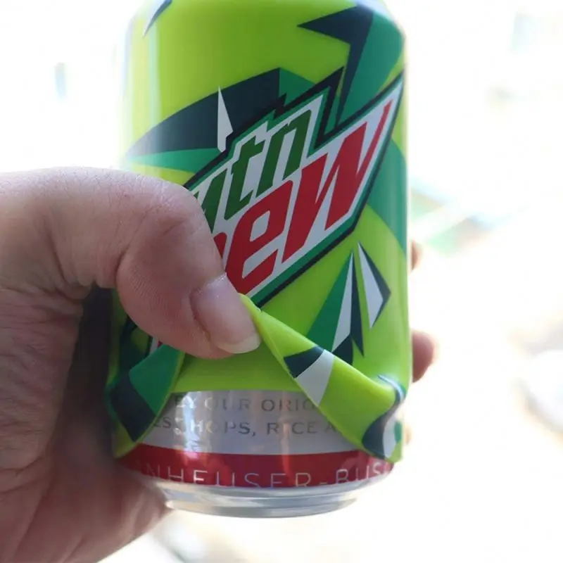 Amazon Hot Sale Party Hide Beverage Cola Beer Can Covers Silicone Can Shape Cooler Sleeve Cover Hide A Beer