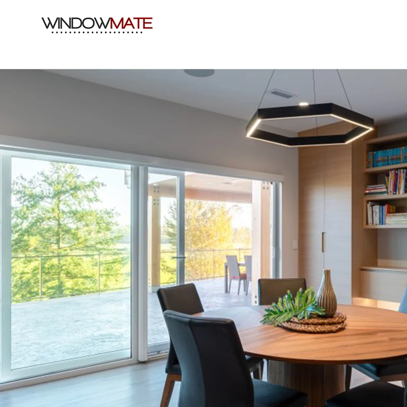 Direct selling electric motorized mosquito door garage screen sliding windows with baby safety mosquito net Semi-finished