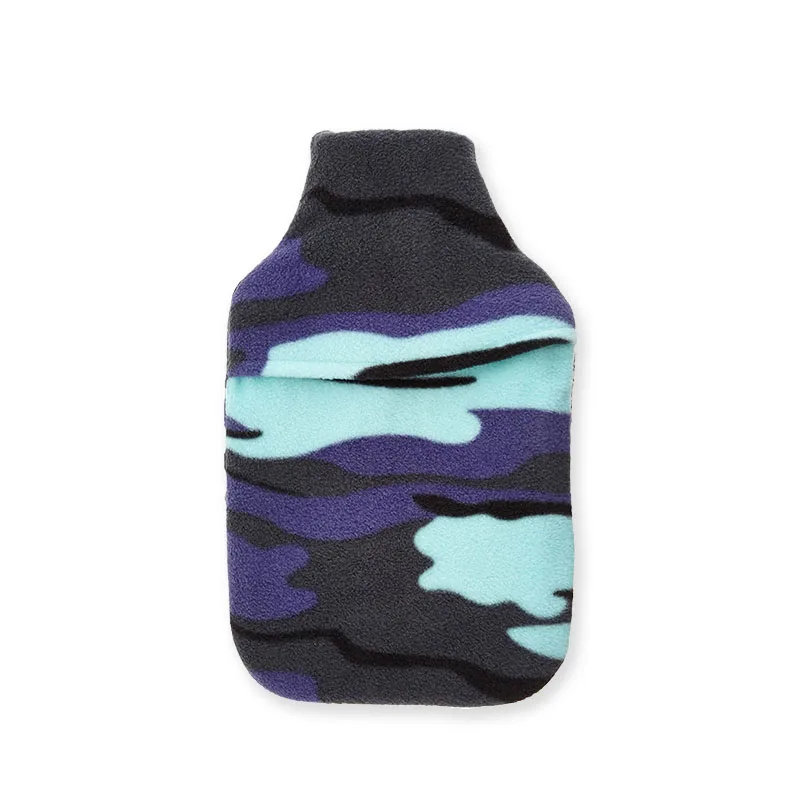 Резиновая бутылка для горячей воды вязаная крышка сумка с вязаным чехлом сохранения тепла