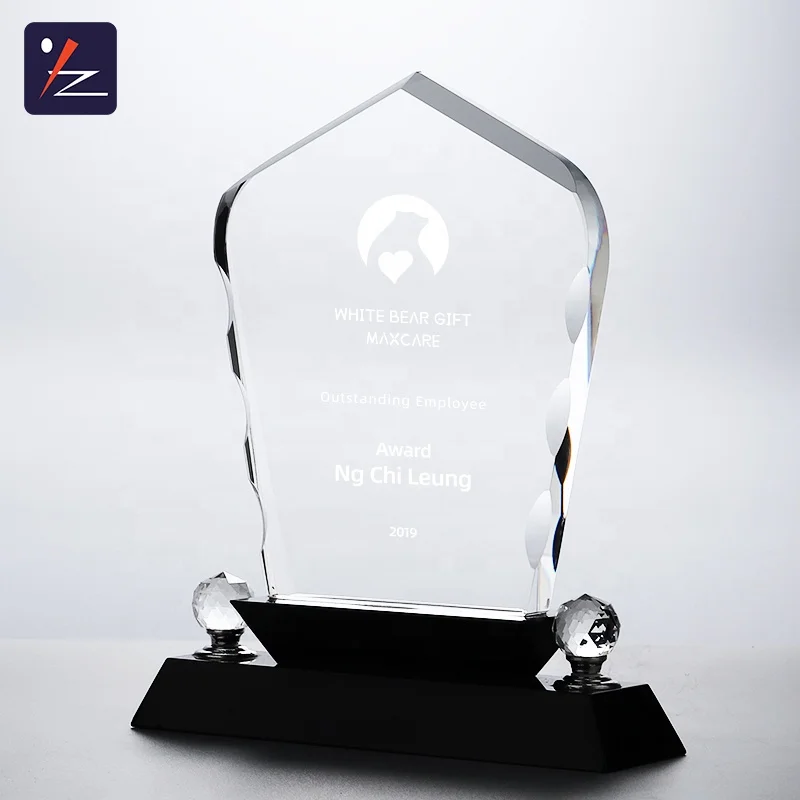 Manufacture K9  Crystal Award Trophy For Engraving Souvenirs Gifts