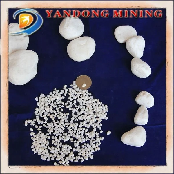 White Round Pebble Stone for Garden Low Price