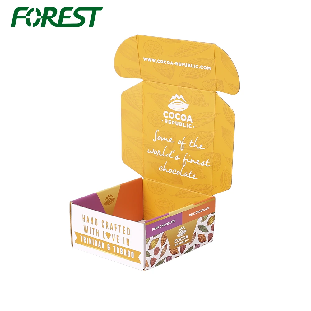 Wholesale best empty chocolate gift packaging box