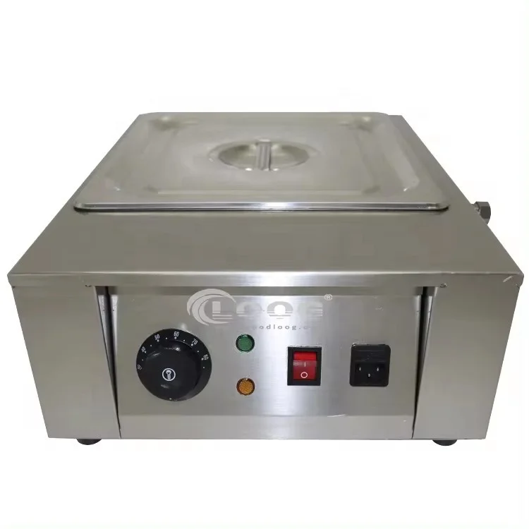 Factory Price Food Warmer Tempering Machine Stainless Steel Pot Commercial Electric Chocolate Melter