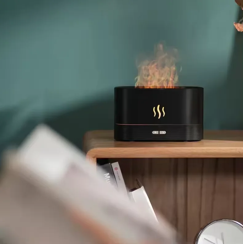 Super Quiet Air Humidifier Electric Aroma Diffuser Waterless Auto Off for Home Office Room