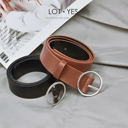 Ремни и аксессуары Lotys/ремень Leyi женское кольцо с круглой пряжкой универсальное модное украшение для джинсов с пластиковыми ремнями