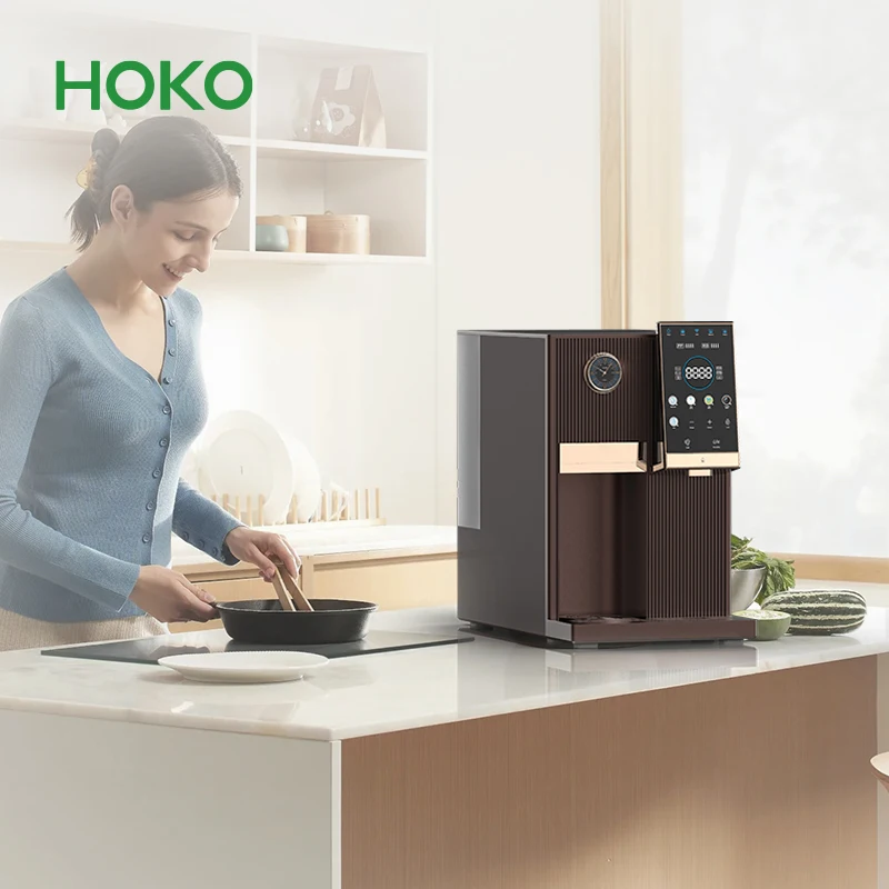 Hot Portable Reverse Osmosis Water Purifier Machine RO Refrigerated Household Dispenser Instant Hydrogen Desktop Water Cooler