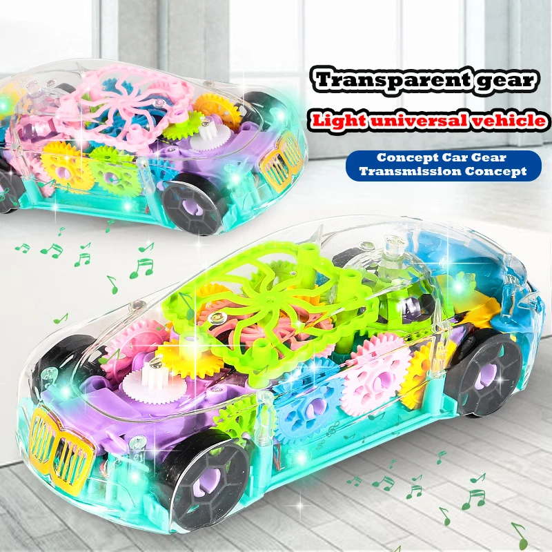 2023 Factory Direct Hot Selling Fidget Ball Mechanical Battery Operated Racing Toys Electric toy car