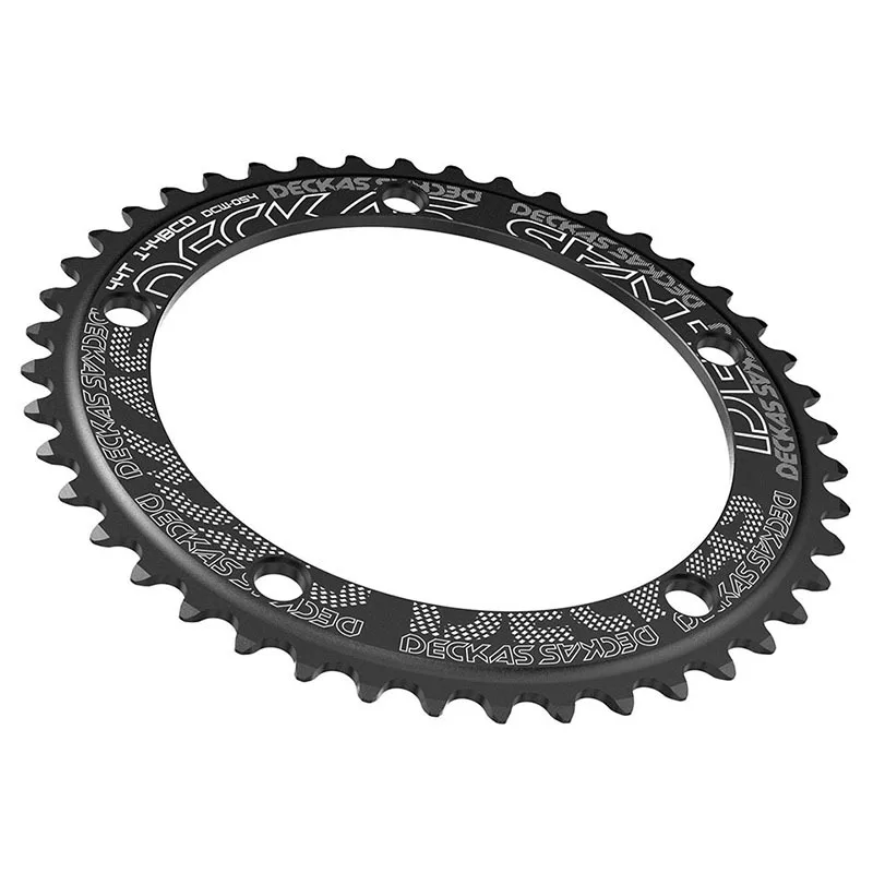 Deckas Single Speed Chainring 144BCD 44/46/48/50/52/54/56/58T Chain Ring for TMB Bike