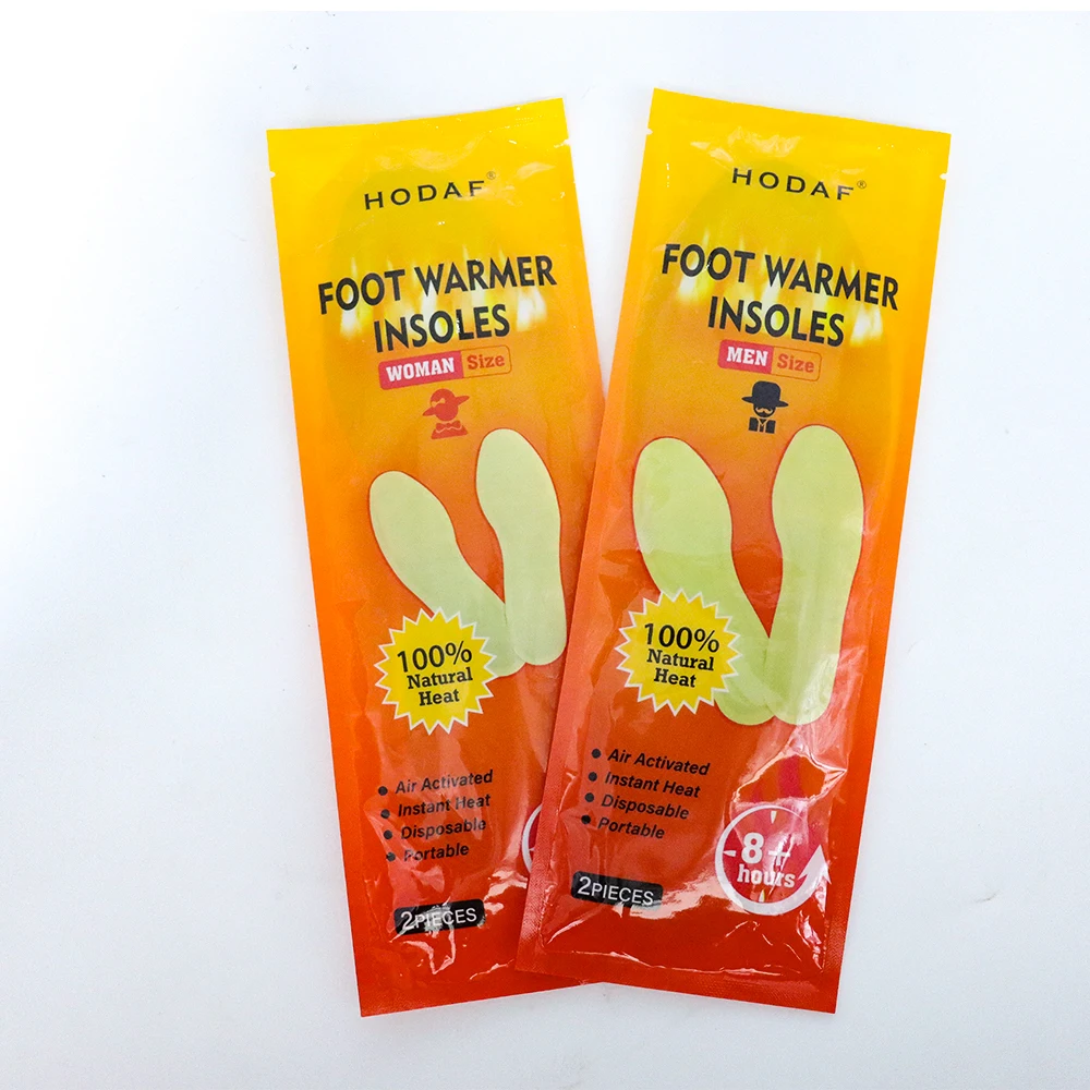 Up to 8 Hours of Heat Air Activated Long Lasting Foot Warmer Pad