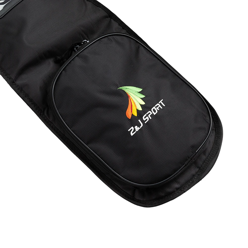 ZJ Sports customized dragon boat racing carbon fiber dragon boat Paddle with a black bag made in China