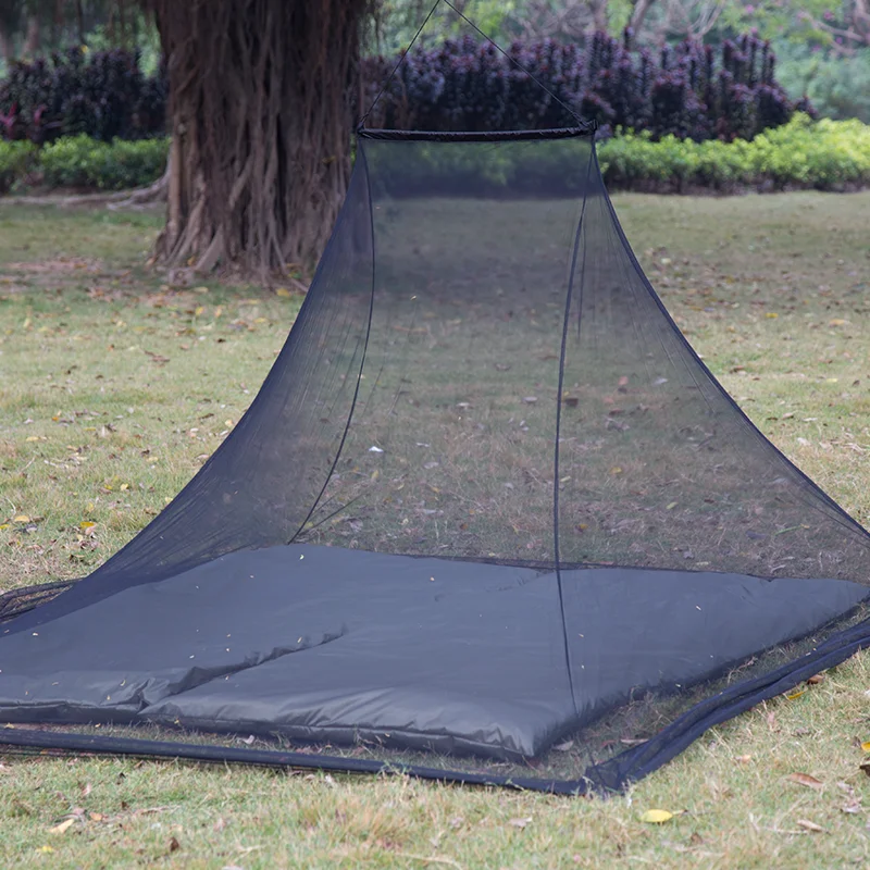Export To Europe, America And Africa Outdoor Camping Trip Double Trapezoidal Protection Privacy Mosquito Net Tent