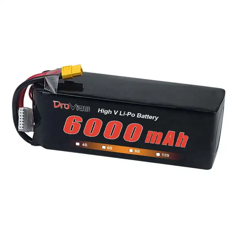 Drone Battery 6S  35C 70C 22.8V   6000mAh  8000mAh 9000mAh 10000mAh Lipo Battery 7inch FPV drone battery
