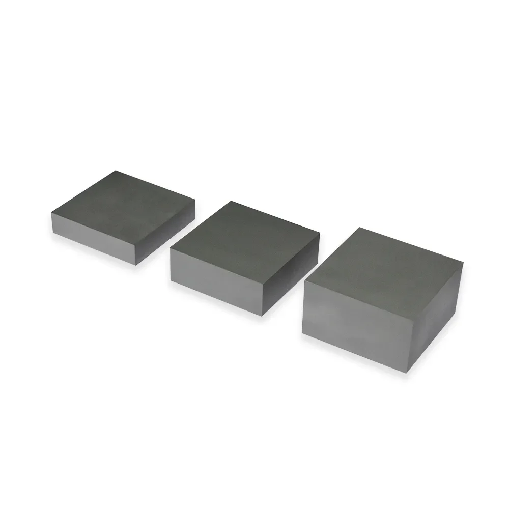 Износостойкая пластина из карбида вольфрама 100x100x8 мм или износостойкий блок по индивидуальному заказу