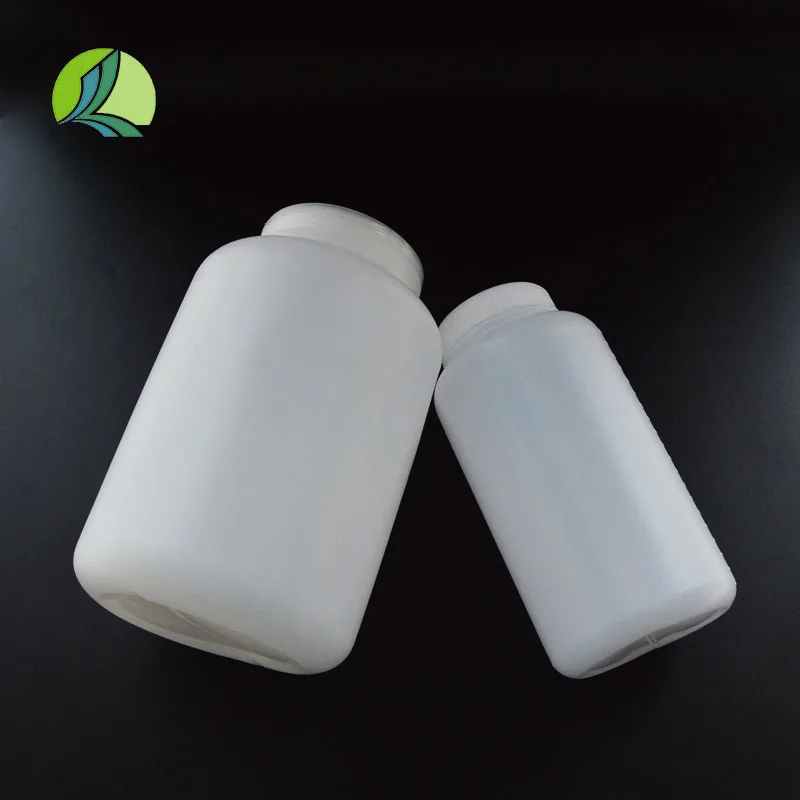 Manufactory 1000ml 1L 2L HDPE PP Plastic Laboratory Chemical Use Wide Mouth Reagent Bottle with Inner Lid for Lab