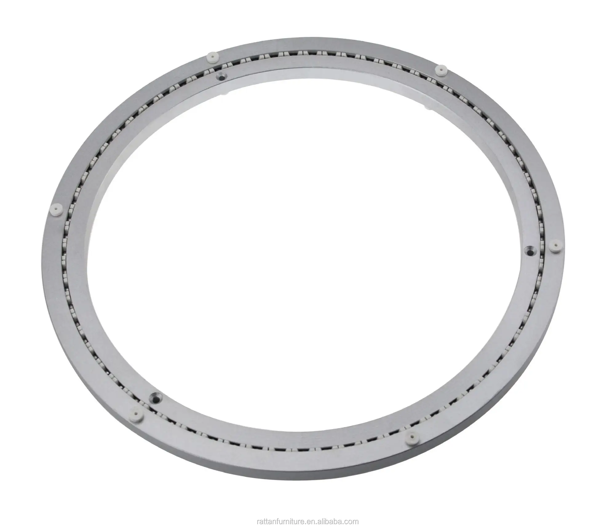 
16' Aluminum swivel plate ball bearing round restaurant lazy susan 