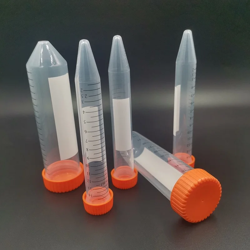 50 мл центрифуги и шейкерная трубка лабораторная стерилизованная пластиковая полипропиленовая прозрачная центрифужная
