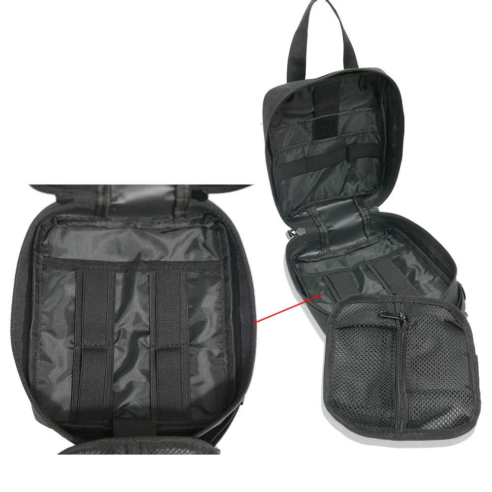 First Aid Kit EMT Medical IFAK Pouch, Molle Tactical Med Emergency Trauma Bag for Camping Home Car Hiking Hunting