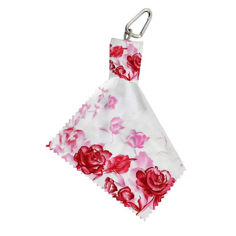 Promotion Gift Customized Oem Keychain Microfiber Lens Eyeglasses Screens Cleaning Cloth With Pouch