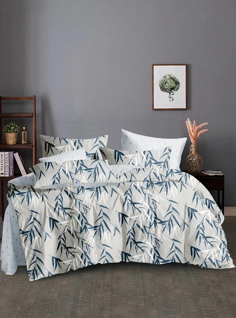 Wholesale new arrival grey floral Modern Style 100% polyester microfiber brushed  & Printed woven fabrics in rolls or bales