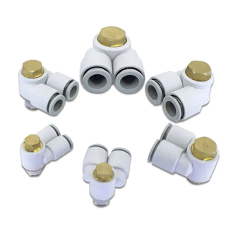 SMC original Genuine authentic Branch Universal Male Elbow air connector KQ2Z04-M5A KQ2Z06-02AS