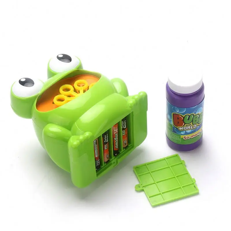 Soap Bubble Toys 2021 Bubble Kids Water Toys Blowing Machine Frog  Fidget Toy Bubble For Parties Wedding Outdoor Indoor