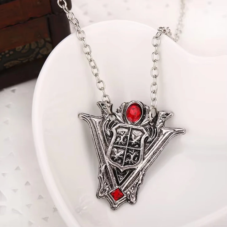 Movie Peripheral Twilight Zone New Moon Wave Tower Clock Jewelry Necklaces Stock Wholesale