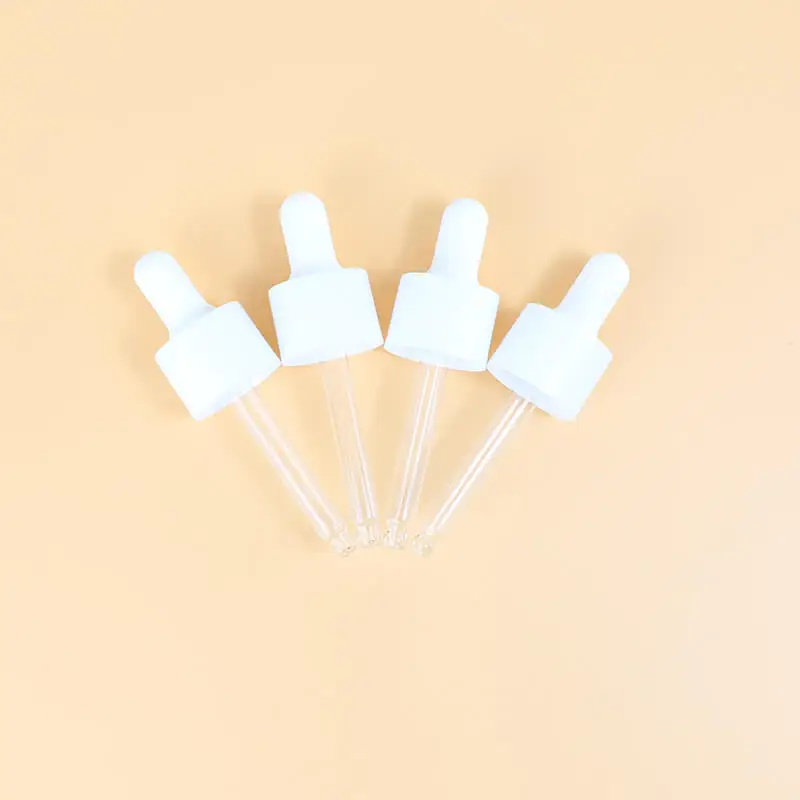 New Luxury 15ml 30ml 50ml 100ml 120ml 150ml Cosmetic Skincare Empty Glass Clear Frosted Dropper Bottle Glass Packaging for Serum