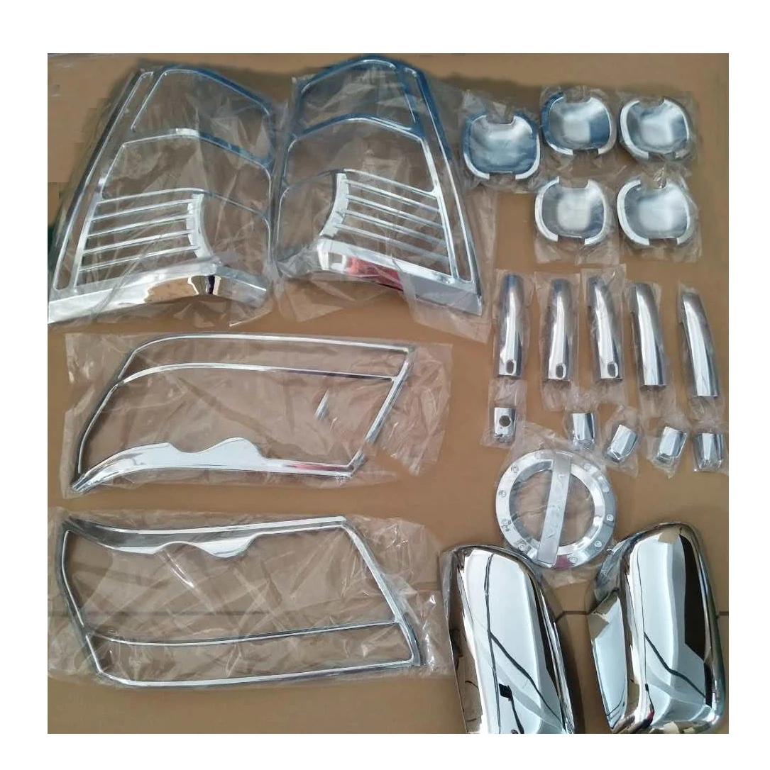 2008-2015 For Suzuki Vitara Chrome Accessories Trim Stickers Car Styling mirror cover handle bowl cover fog lamp